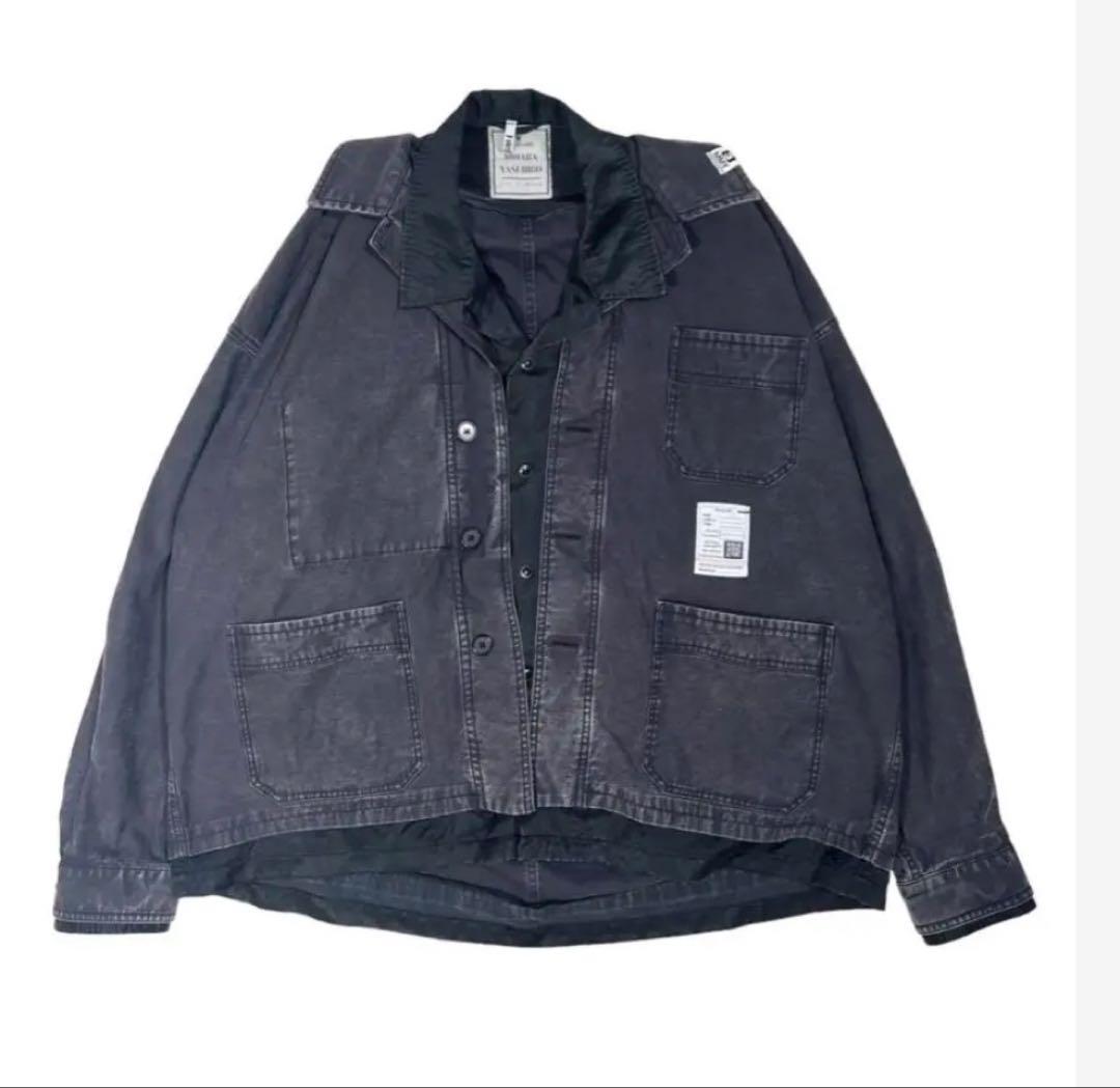 レイヤード　シャツ　ジャケット