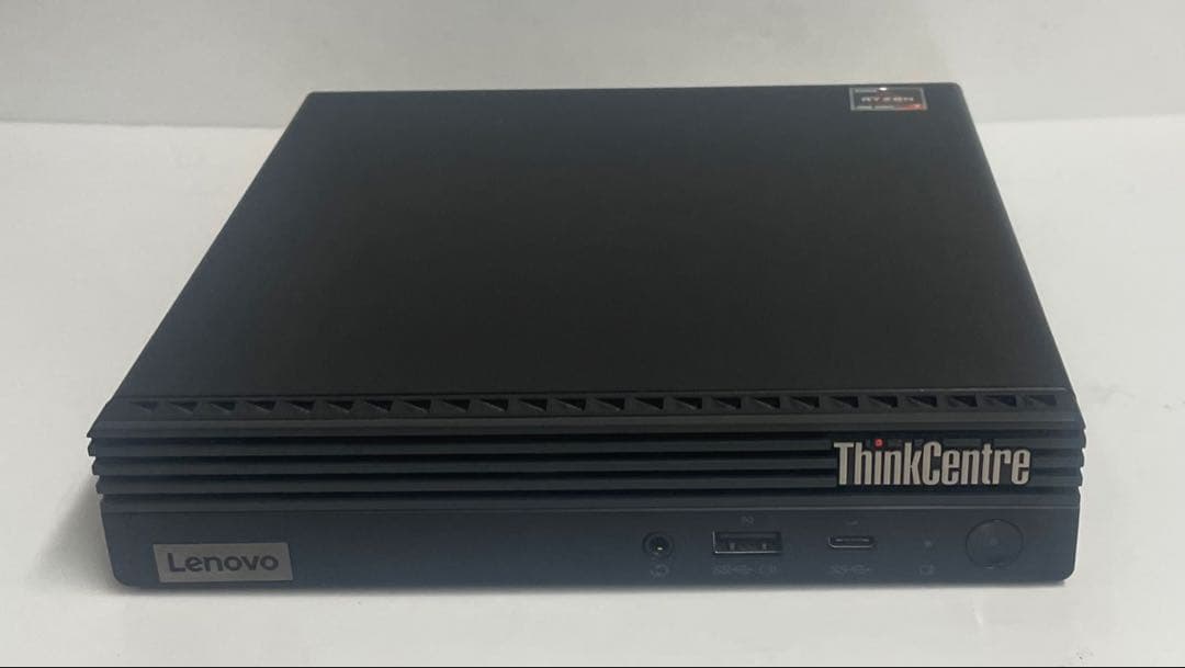 Lenovo ThinkCentre Ryzen7 4700GE ミニPC動作品