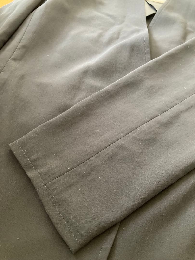 RAINMEKER 21SS ソリビア ノーカラージャケット ブラック M