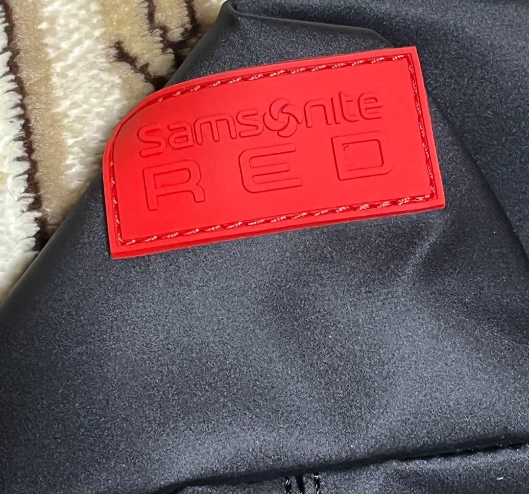 【安心のブランド】Samsonite RED 黒 トートバッグ
