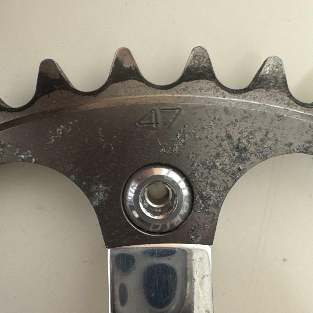 DURA-ACE クランクセット 47T njs 鏡面仕上げ