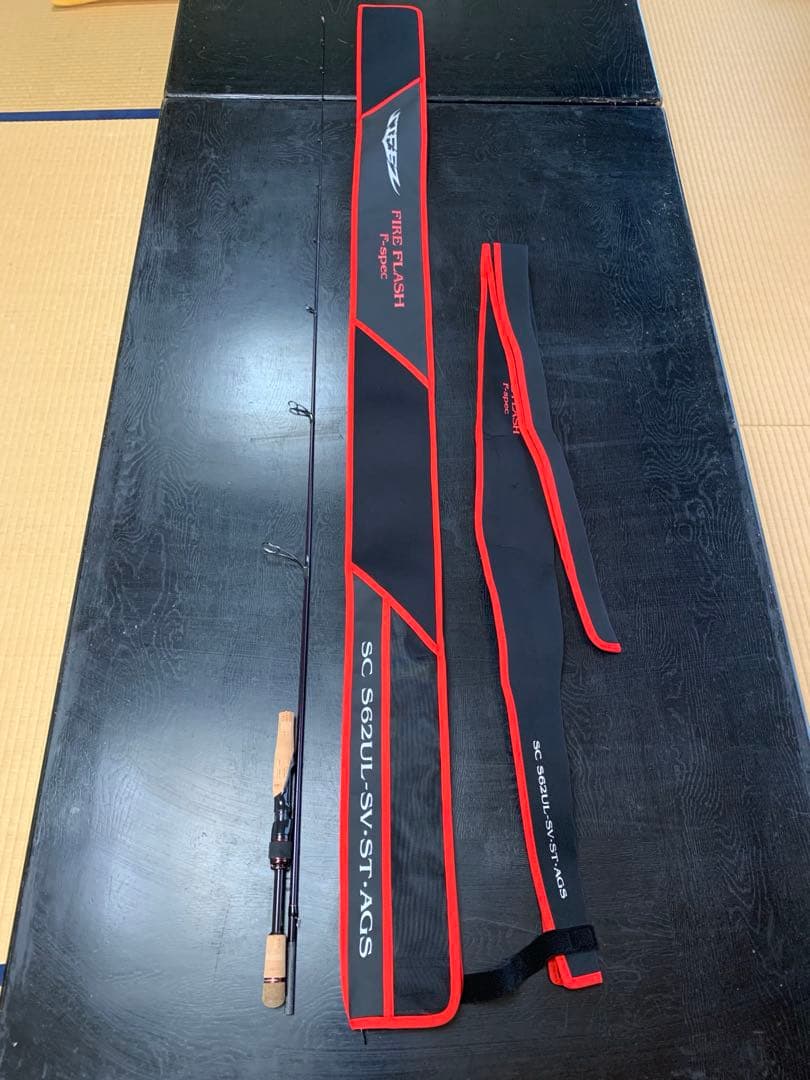 SC S62UL-SV-ST-AGS ファイアフラッシュfスペック　バスロッド