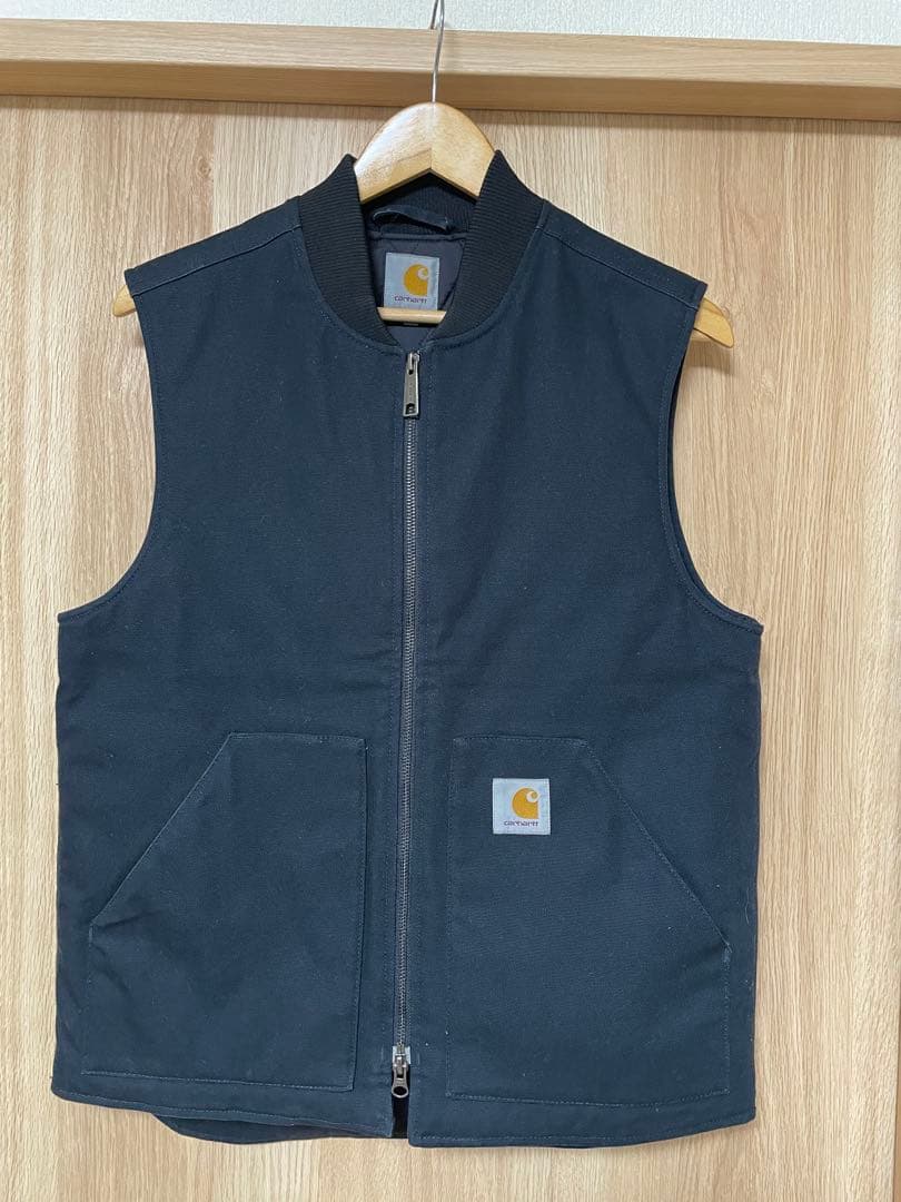 Carhartt ブラック ダックベスト Mサイズ