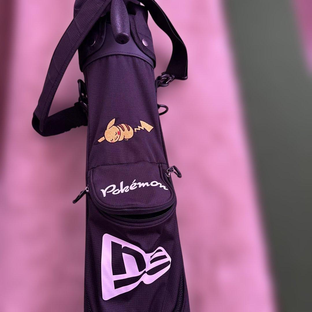 【美品】ポケモン ピカチュウ ゴルフバッグ