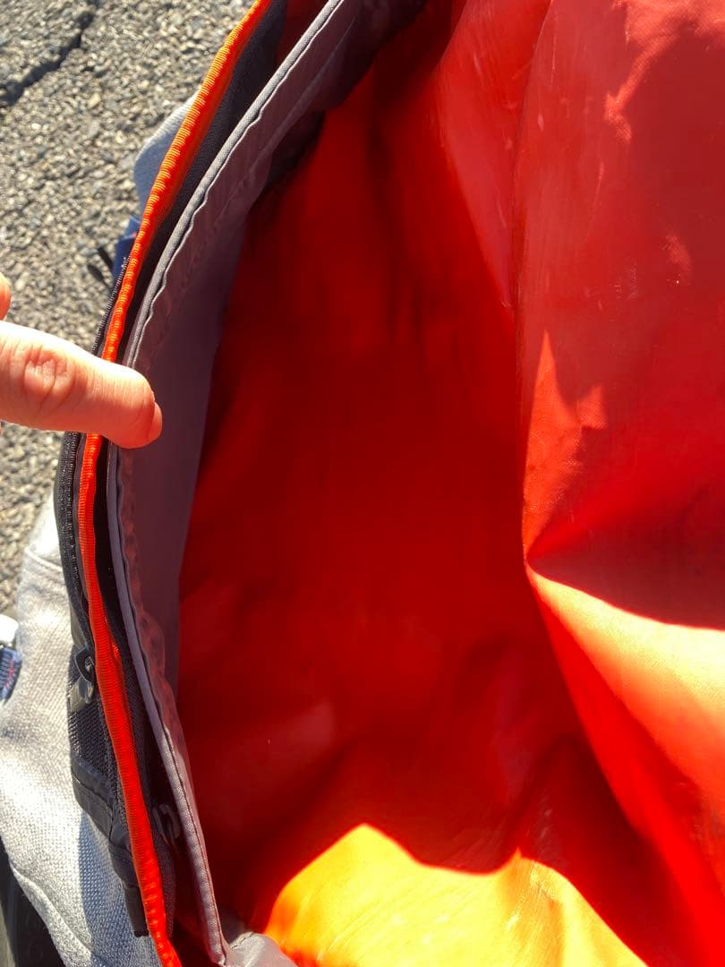 Timbuk2メッセンジャーバッグ Sサイズ グレー×オレンジ ショルダーバッグ