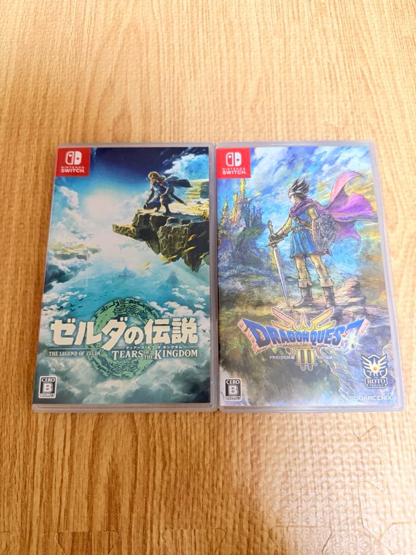 ドラゴンクエスト3 そして伝説へ ゼルダの伝説　ティアキン