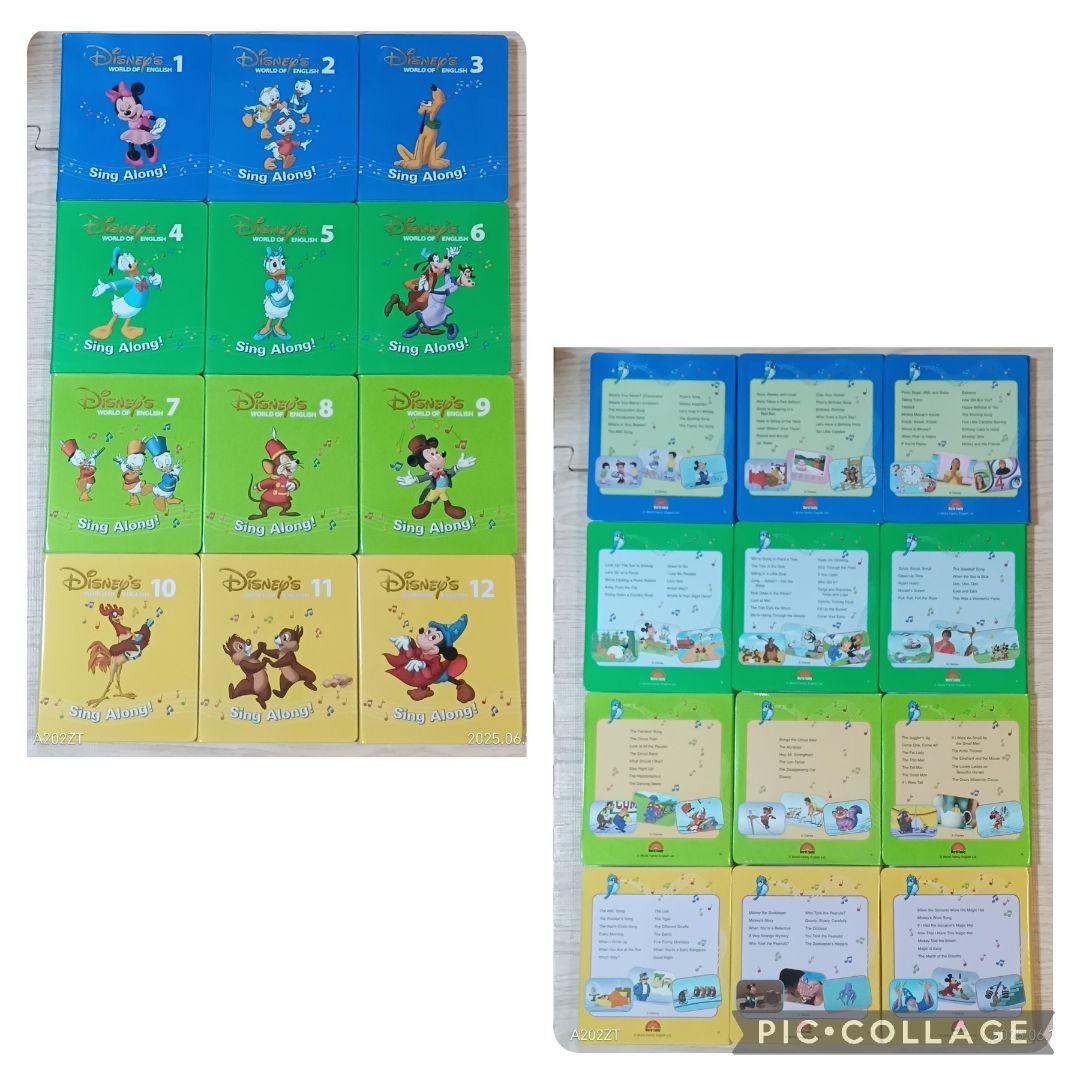 91‐⑧DWE ディズニー英語システム シングアロングDVD1〜12巻