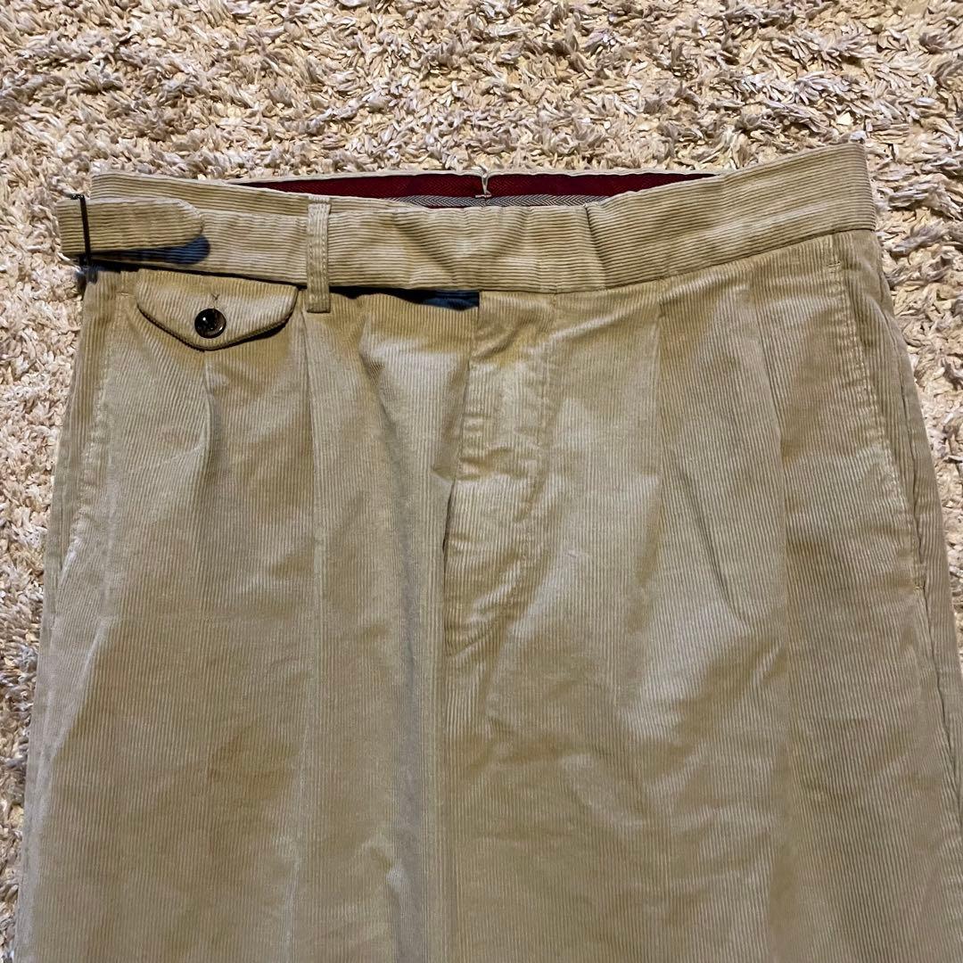 【GERMANO】コーデュロイ グルカ パンツ ベージュ 46 BEAMS F