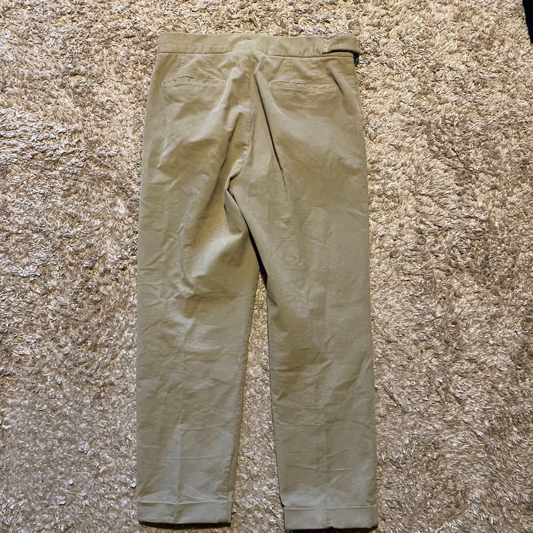 【GERMANO】コーデュロイ グルカ パンツ ベージュ 46 BEAMS F