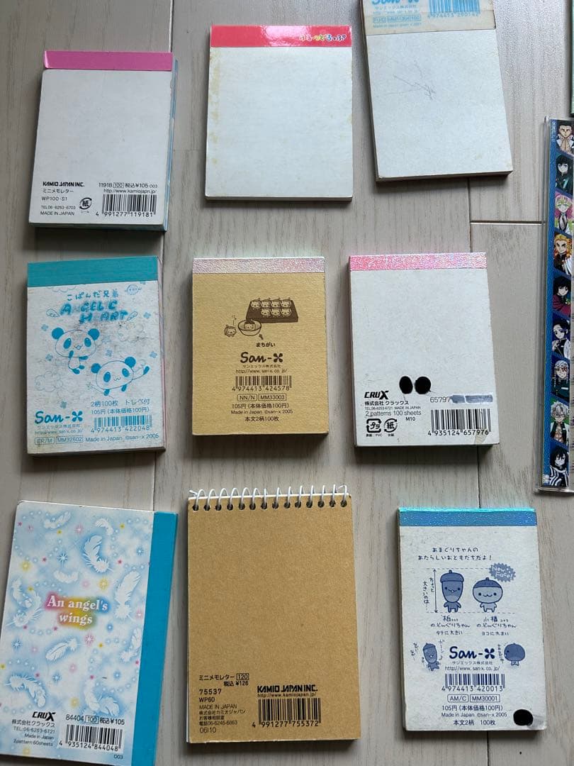 平成レトロ　メモ帳　ノート　えんじぇるにゃんこ　にゃんこ学校　まとめ売り