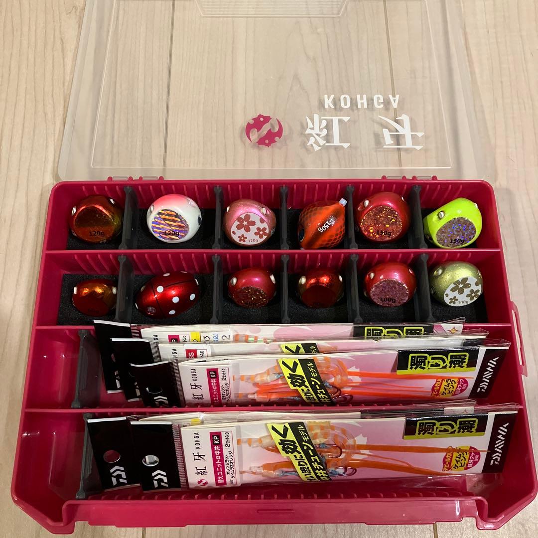 タイラバセット　ベイラバーフリー　紅牙　みっぴモデル　テイルウォーク　クレイジー