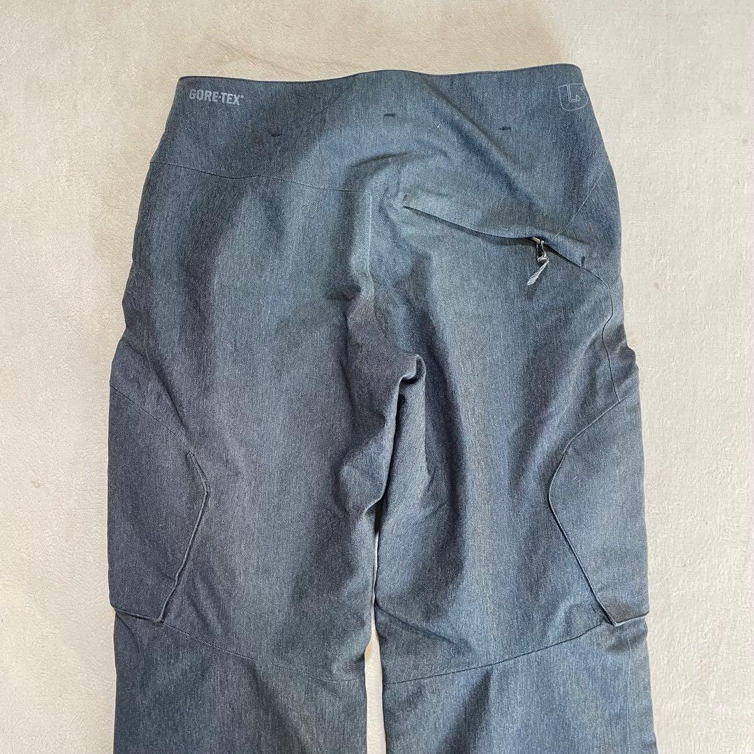 BURTON GORE-TEX スノボー　デニム　パンツ　S