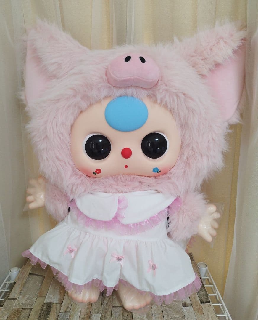 Y*格様 babythree 1000％ ぬいぐるみ　ブタちゃん