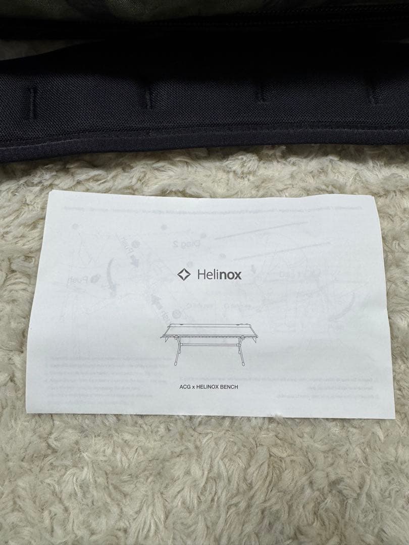 激レア 非売品 新品 nike ACG✖️Helinox 迷彩 折りたたみベンチ