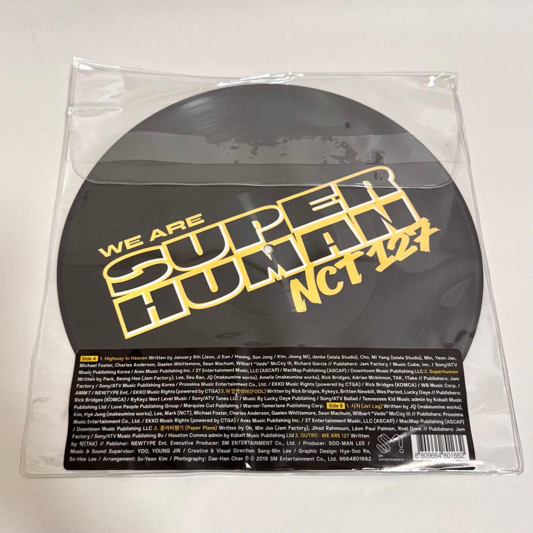 【NCT】NCT127 superhuman LP盤 ジェヒョン レコード