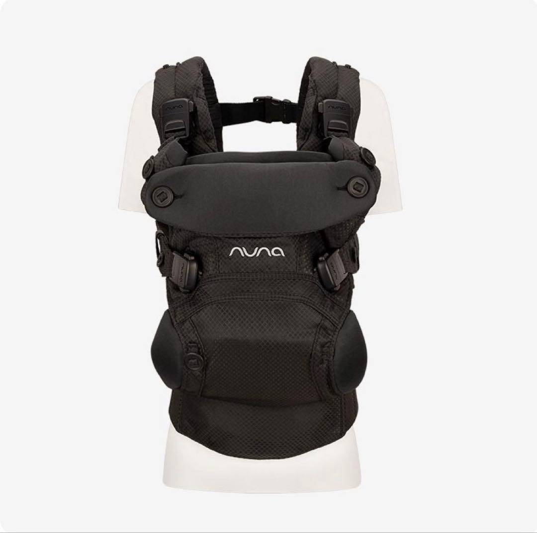 【美品】nuna ベビーキャリア カドル クリック（ナイト） 抱っこ紐