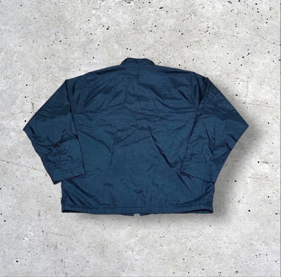 old stussy 紺タグ 90s ナイロンジャケット　ブラック　USA製