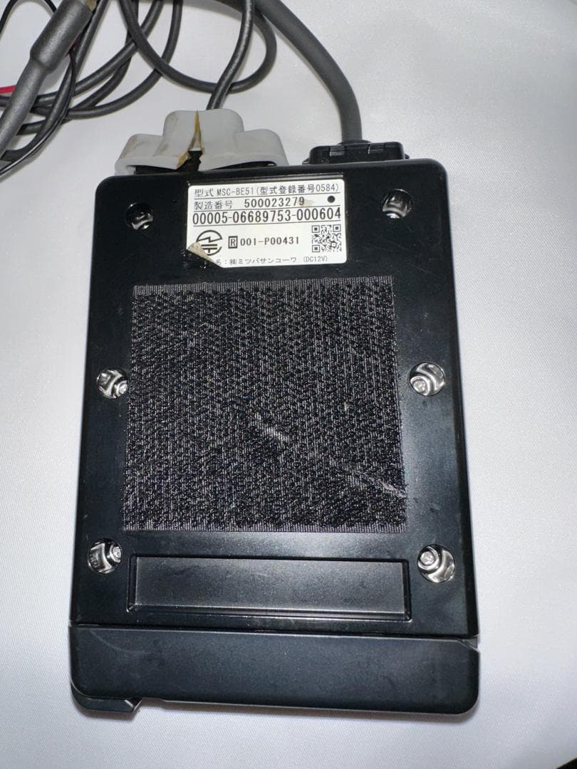 k*n様 バイク用ＥＴＣ　ＭＳＣ－ＢＥ５１　アンテナ分離型（防水カバー欠品）