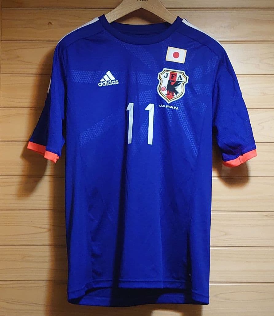 アディダス　サッカー日本代表ユニフォーム、上下＆ソックスセット　日本サイズ上下L