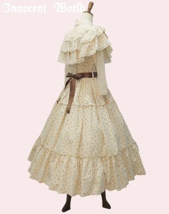 InnocentWorld　小さなブーケのショール風ワンピース　新品未使用