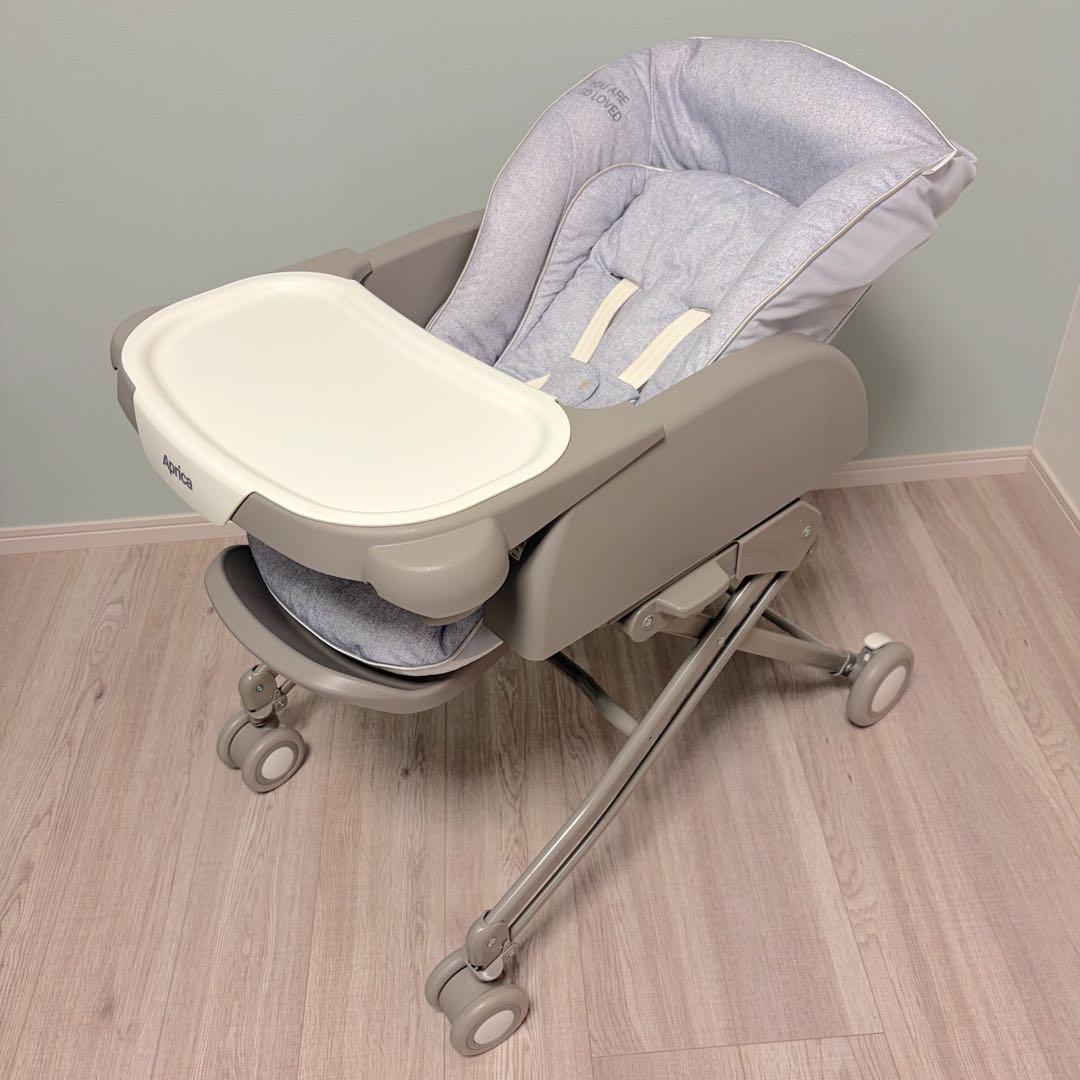 ✨美品✨アップリカ　手動ハイローチェア　ユラリズムスマートプレミアムAB⭐︎