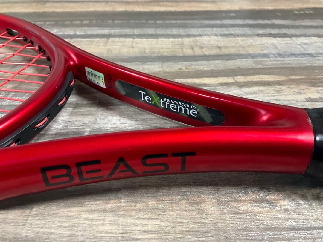 プリンス　ビーストO3 G3 美品　ガット張りたて