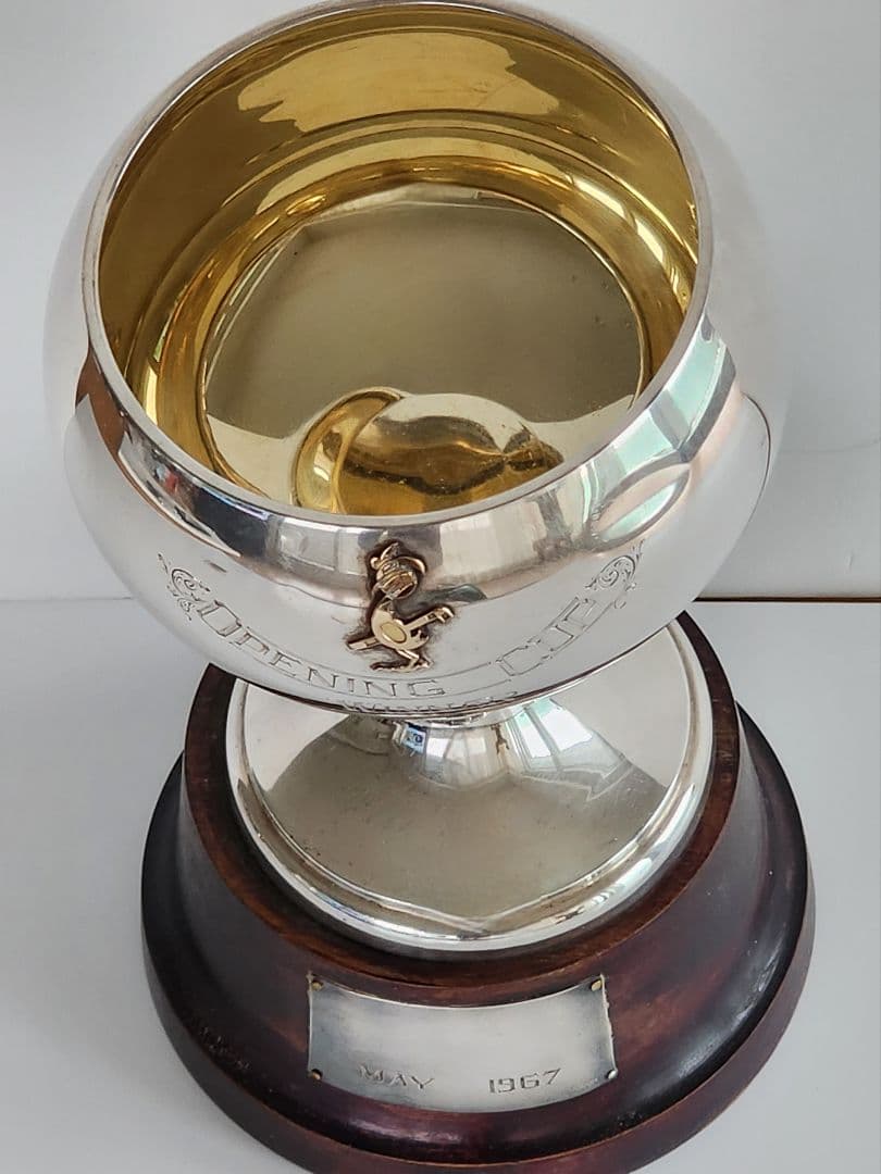 アンティーク Silver 920 274.03g　ゴルフ 記念カップ