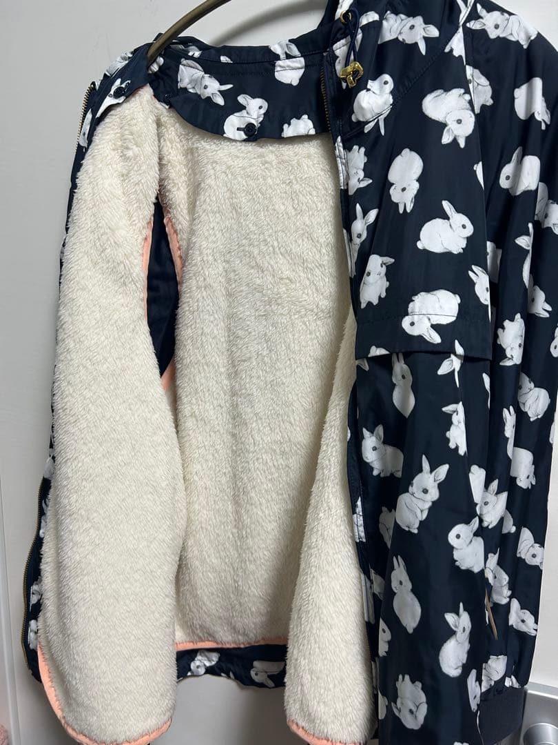 新品　フランシュリッペ　コロコロうさぎ柄アウター　3L