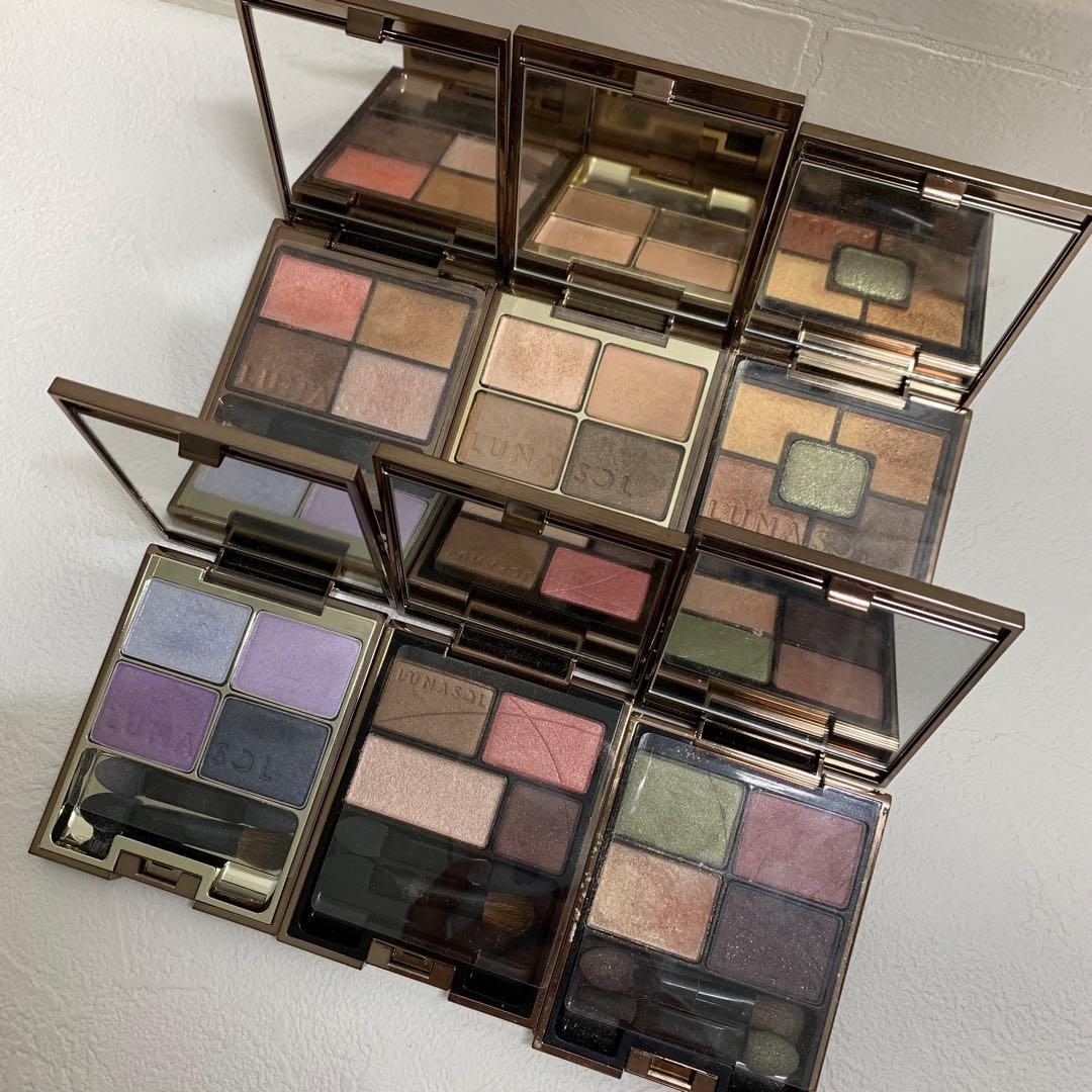 LUNASOL ルナソル アイシャドウ まとめ売り リップ付き