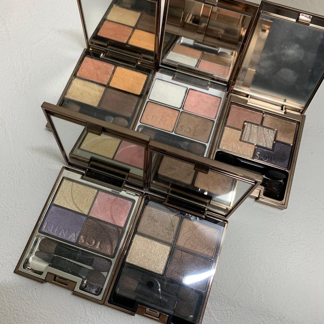 LUNASOL ルナソル アイシャドウ まとめ売り リップ付き