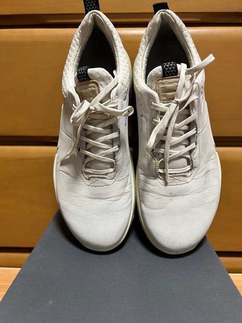 ECCO ゴルフシューズ ホワイト 40