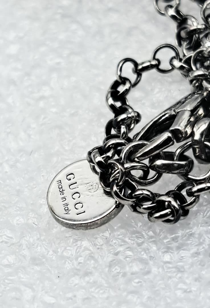 GUCCI ロゴ SV925 ネックレスチェーン