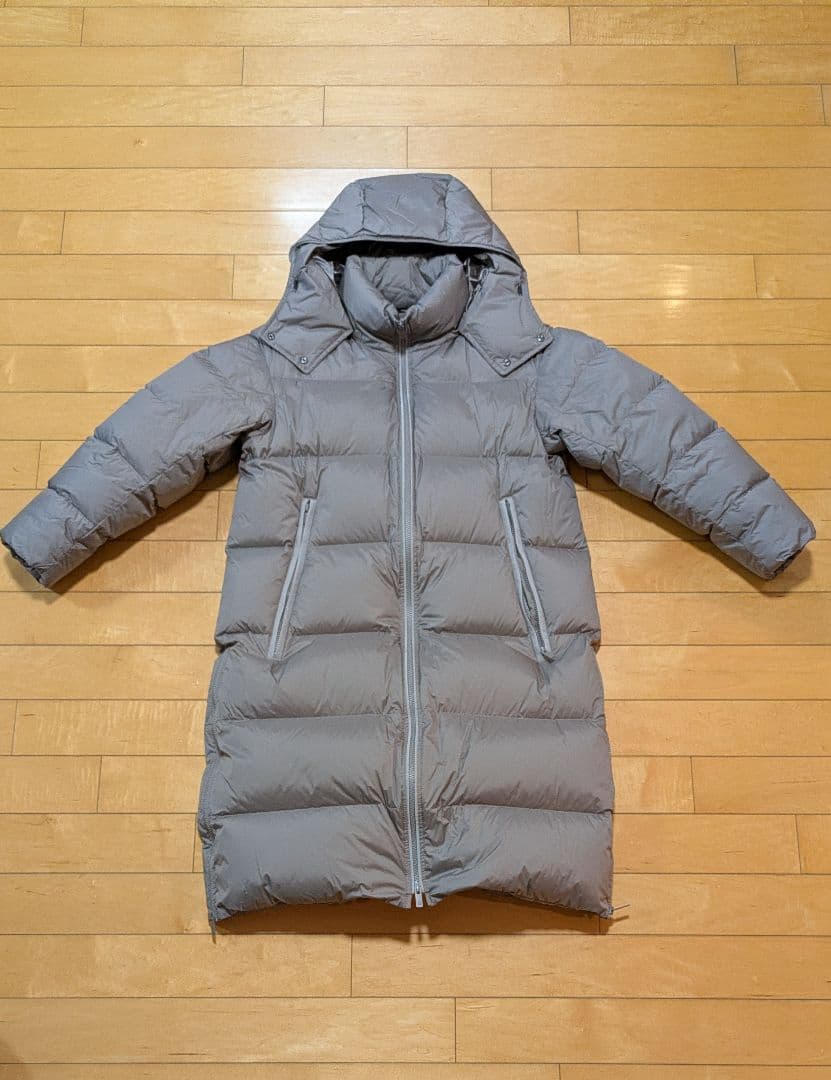 【美品】ユニクロ +J オーバーサイズロングダウンジャケット/Sサイズ
