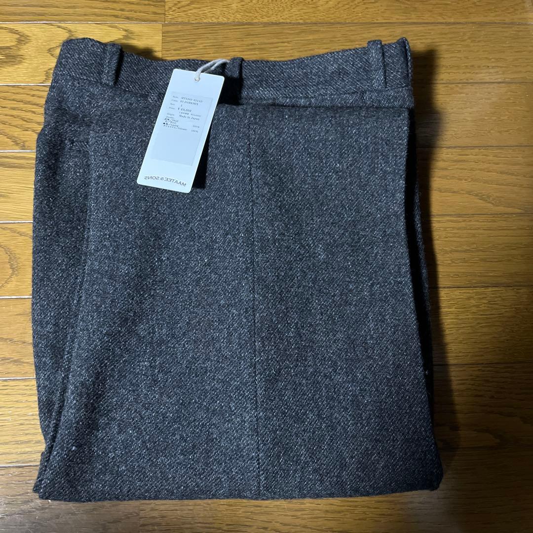 パンツ JEFFERY TWEED 2PLEATS TROUSER