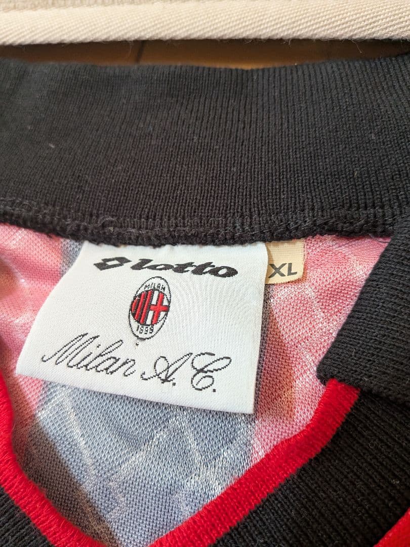 ヴィンテージユニフォームミランHオーセンティックユニフォーム