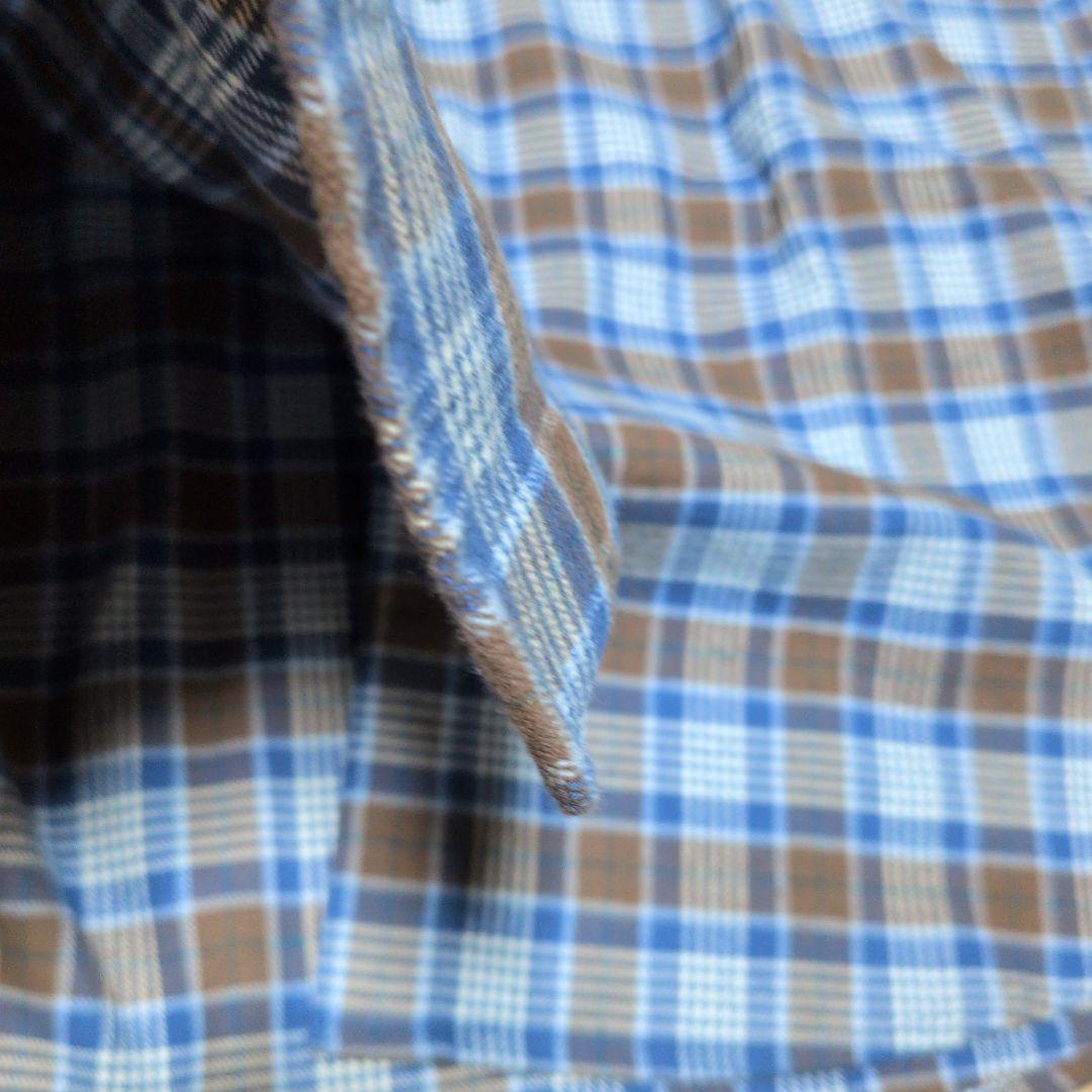 新品タグ付き❗️マドモアゼルノンノン 長袖 チェックネルシャツ　チュニック❣