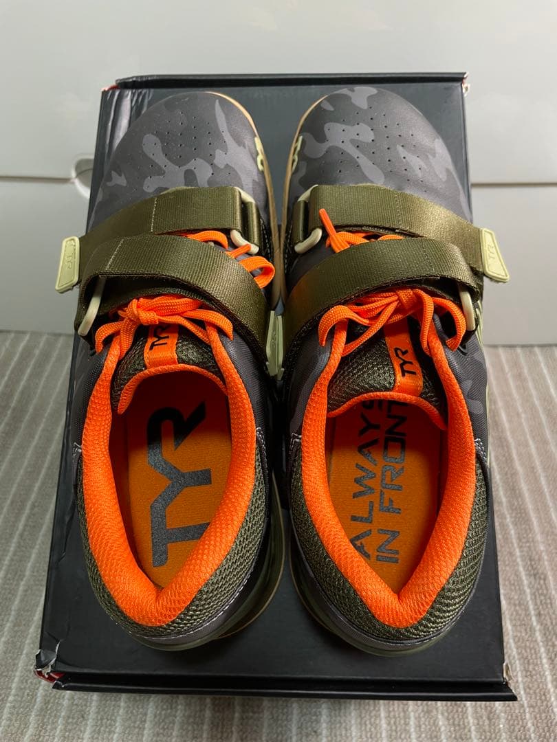 【超美品】TYR リフティングシューズ L-1 Lifter カモフラージュ