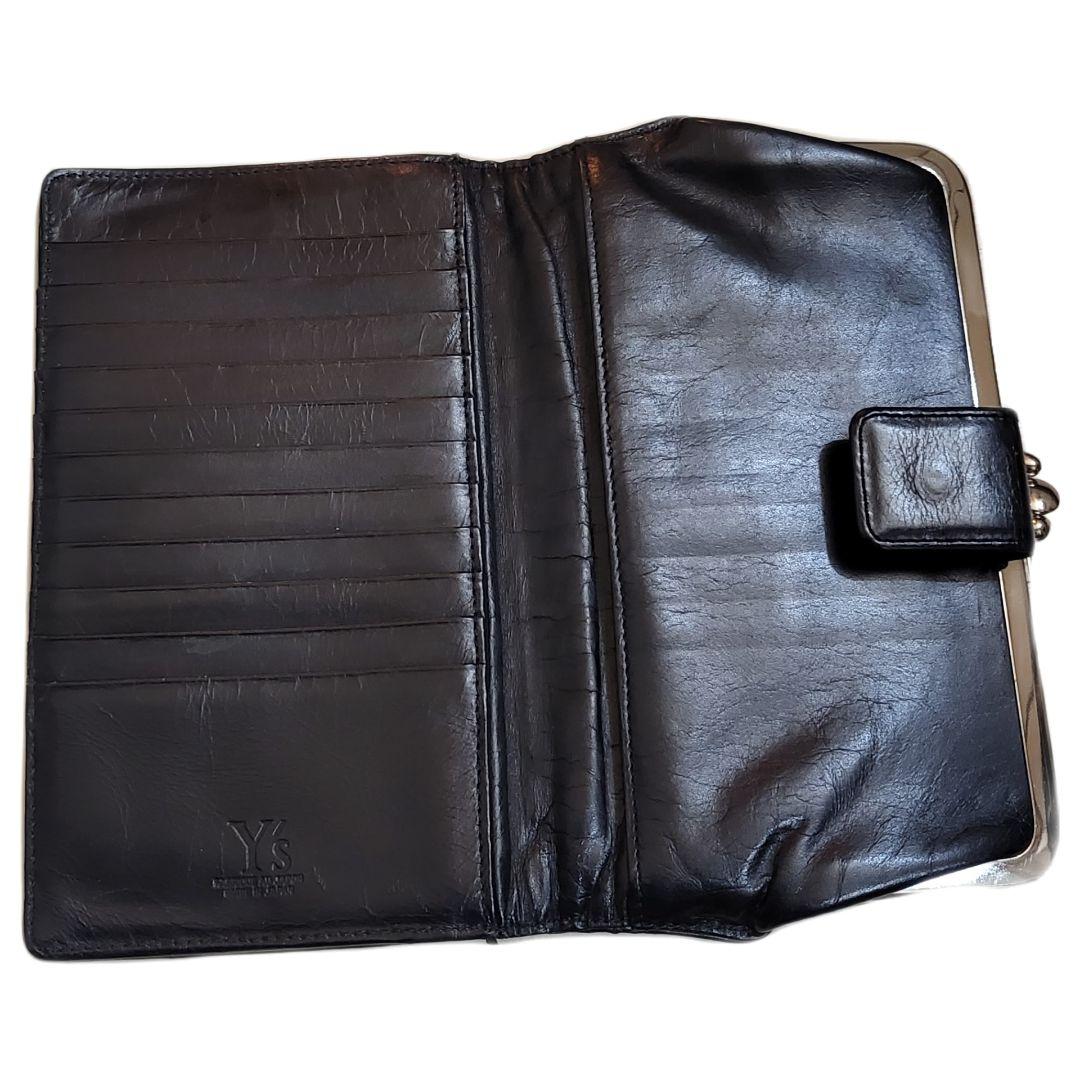 小物 90s Y's Houndstooth Wo Felt wallet