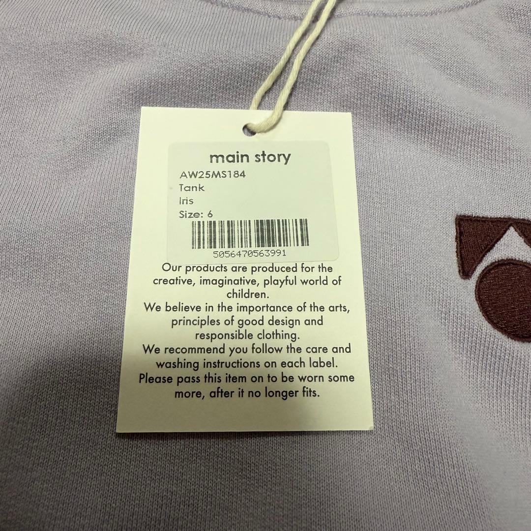 【新品未使用】mainstory メインストーリー AW25タンク