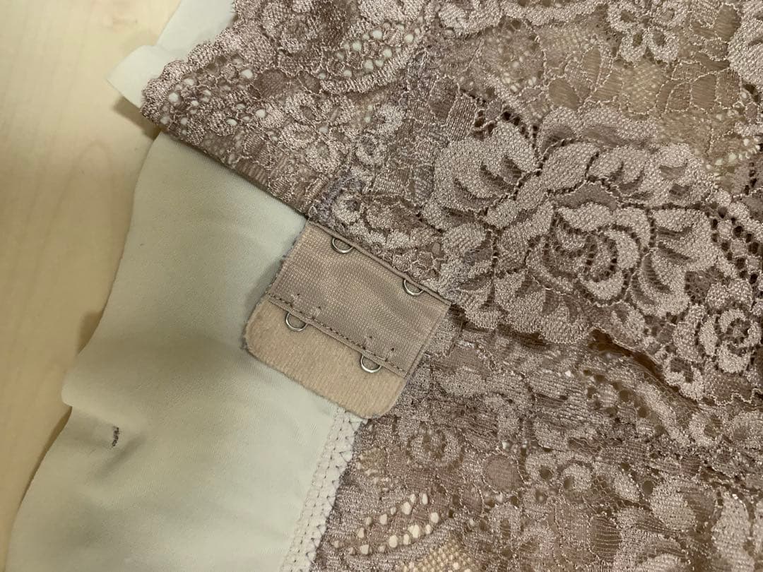 ワフレ　wafure　和装ブラジャー　カメリア　カフェモカベージュM