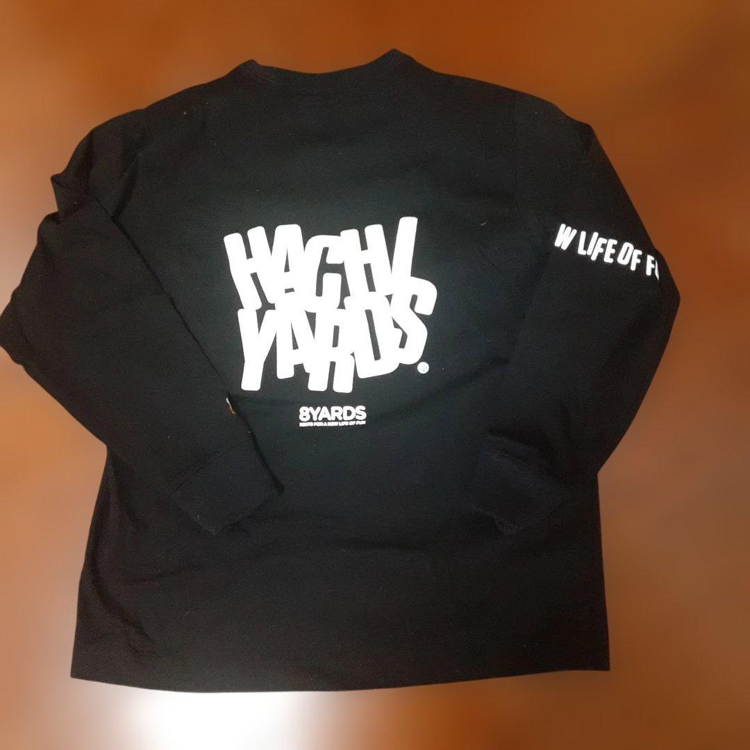 美品　8YARDS ブラック 長袖トレーナーS 未使用に近い　完売品