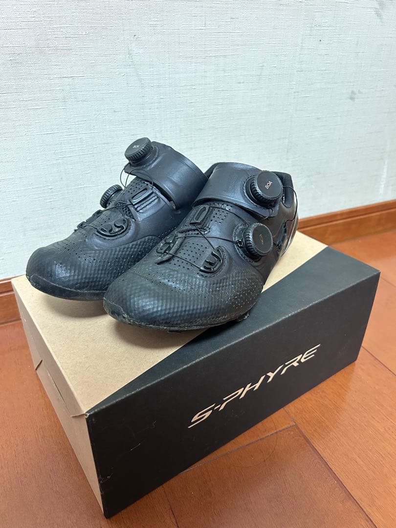 S-PHYRE ブラック シューズ