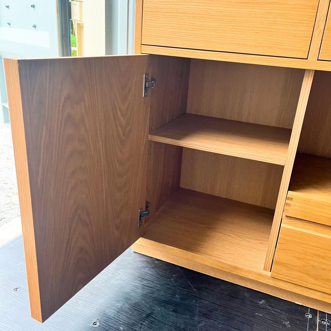 取付無料！ウニコ CRAFF クラフ 廃盤希少品 北欧風天然木キッチンカウンター