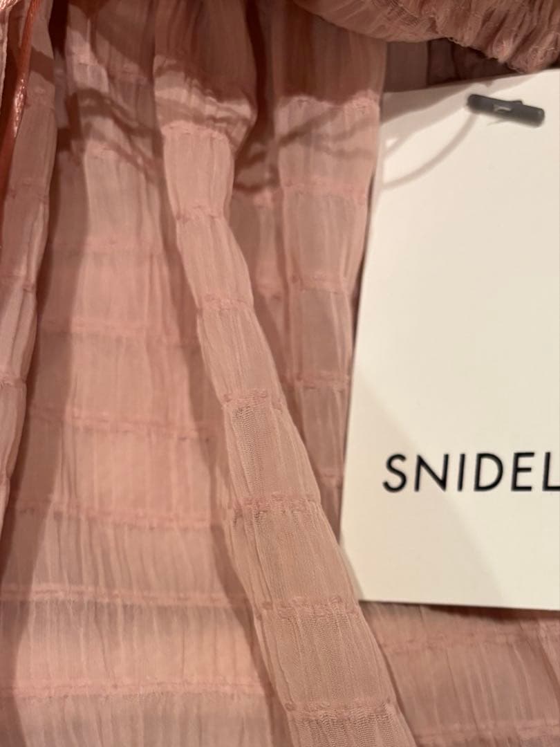 SNIDEL【WEB限定】ワンピースセットビキニ ピンク