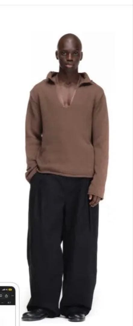 NO/FAITH STUDIOS Vネック ニット