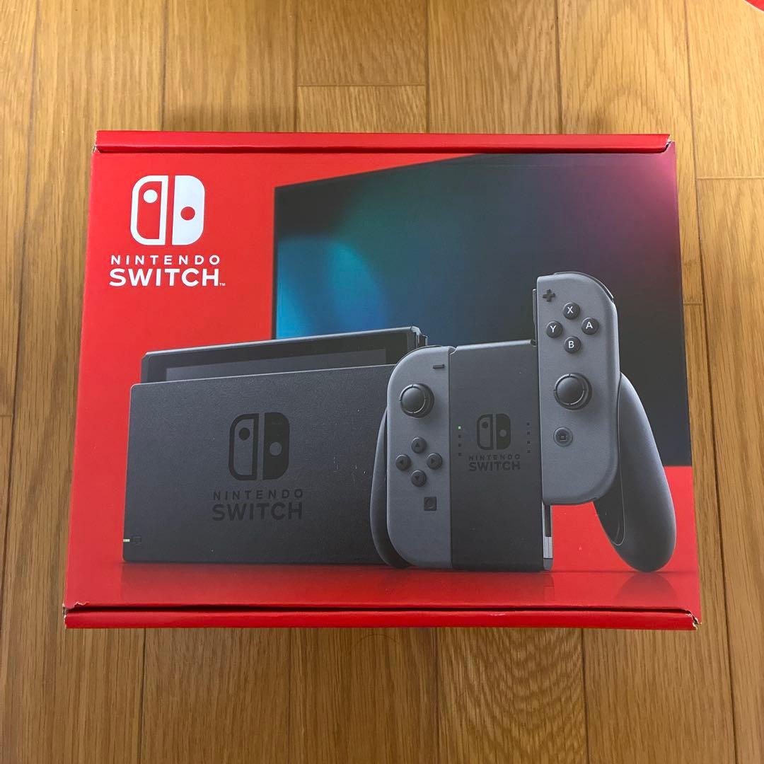 ニンテンドー 任天堂 SWITCH スイッチ グレー 本体 新品