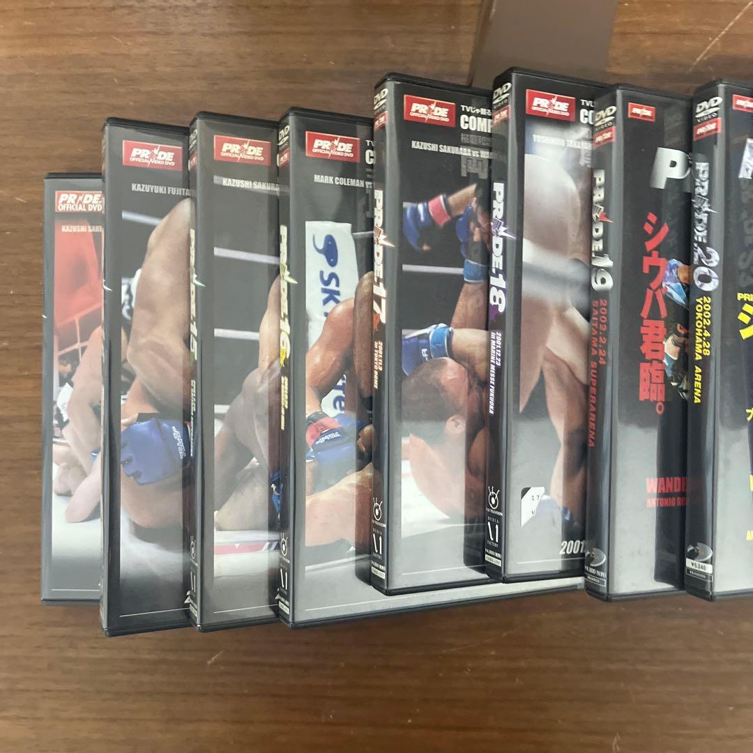 格闘技「PRIDE」1～20 セット+23,24(スペシャルBOX)