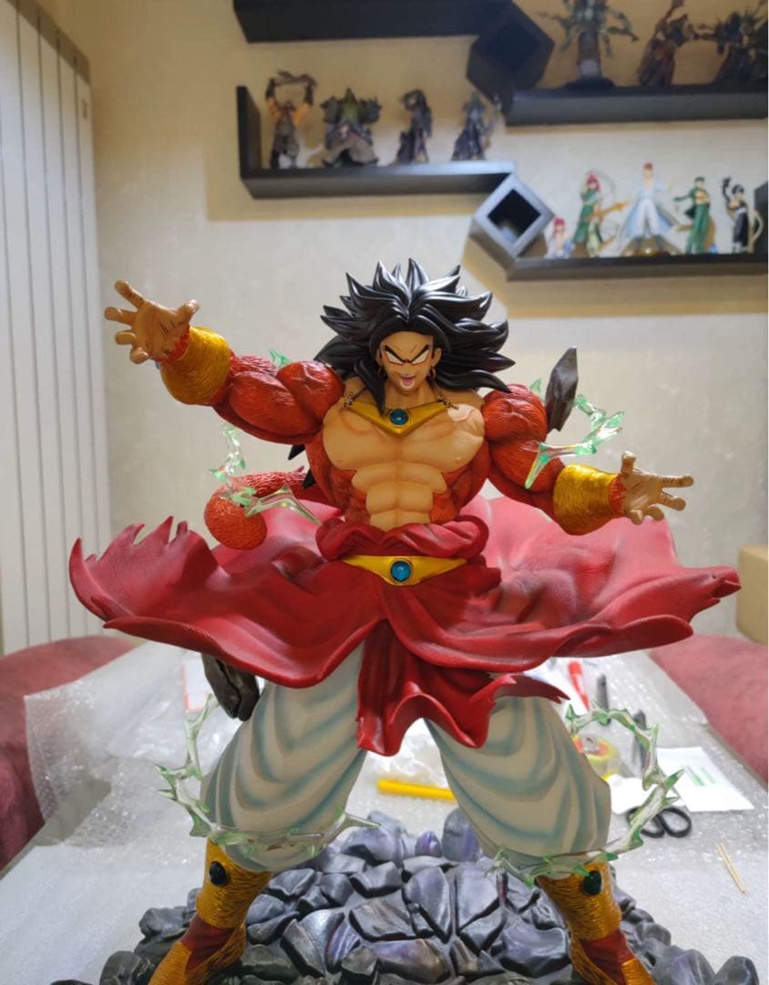 ドラゴンボール ブロリー ガレキ ガレージキット スタチュー X②⑤