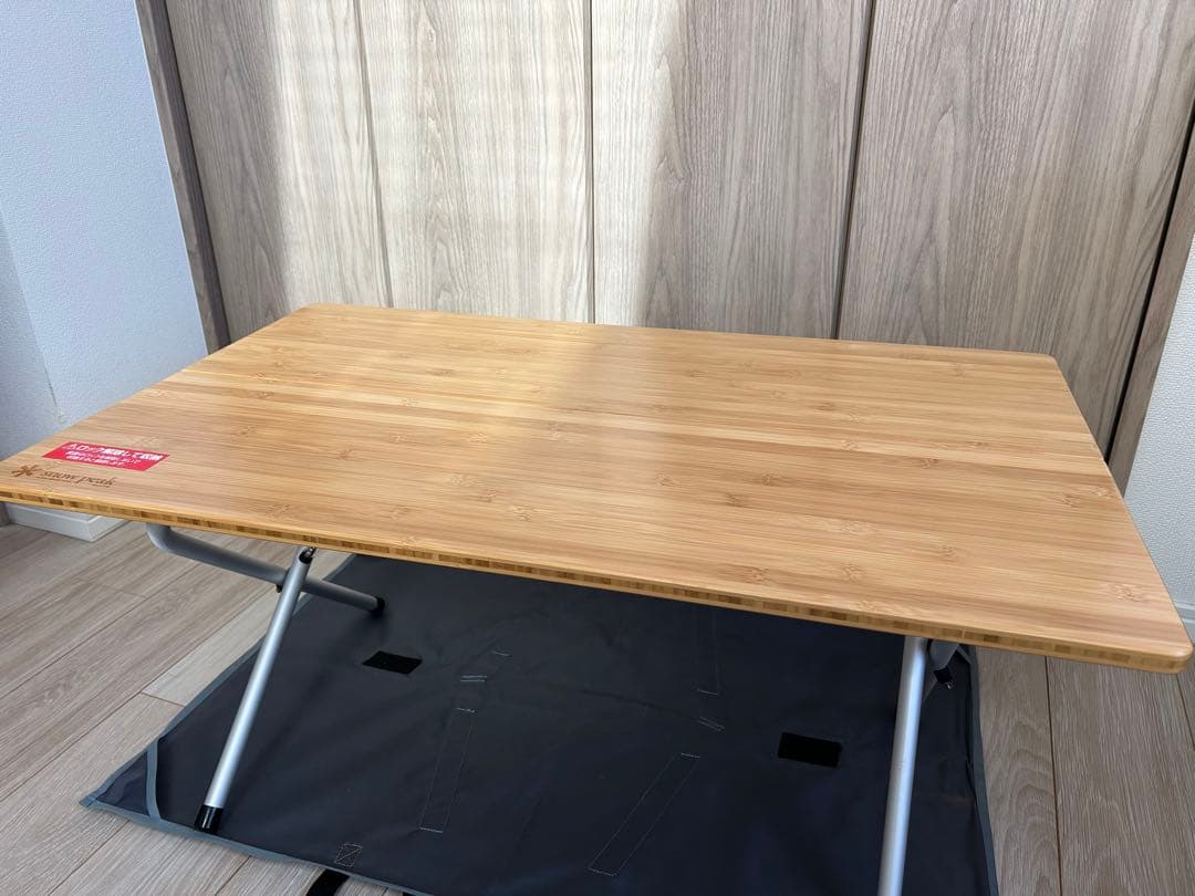 C*u様  peak アウトドアテーブル バンブー