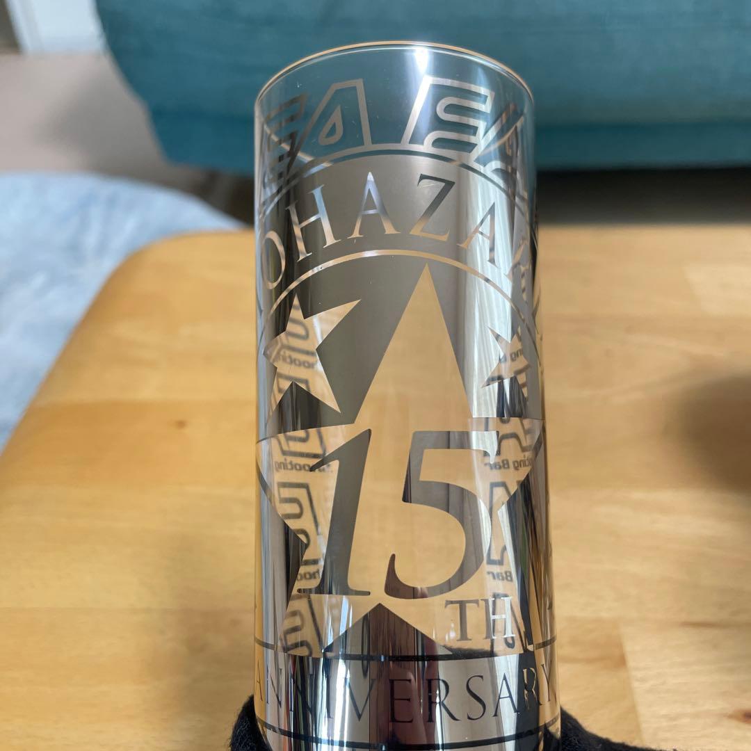 バイオハザード15周年記念　グラス　シューティング・バーEAコラボ